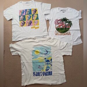 Three graphic t shirts size M - Z SUPPLY DAYDREAMER & PRINCE PETER